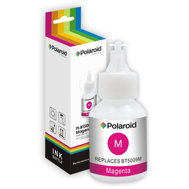 Botella de tinta POLAROID PI-190M (CANON 70ML) Magenta