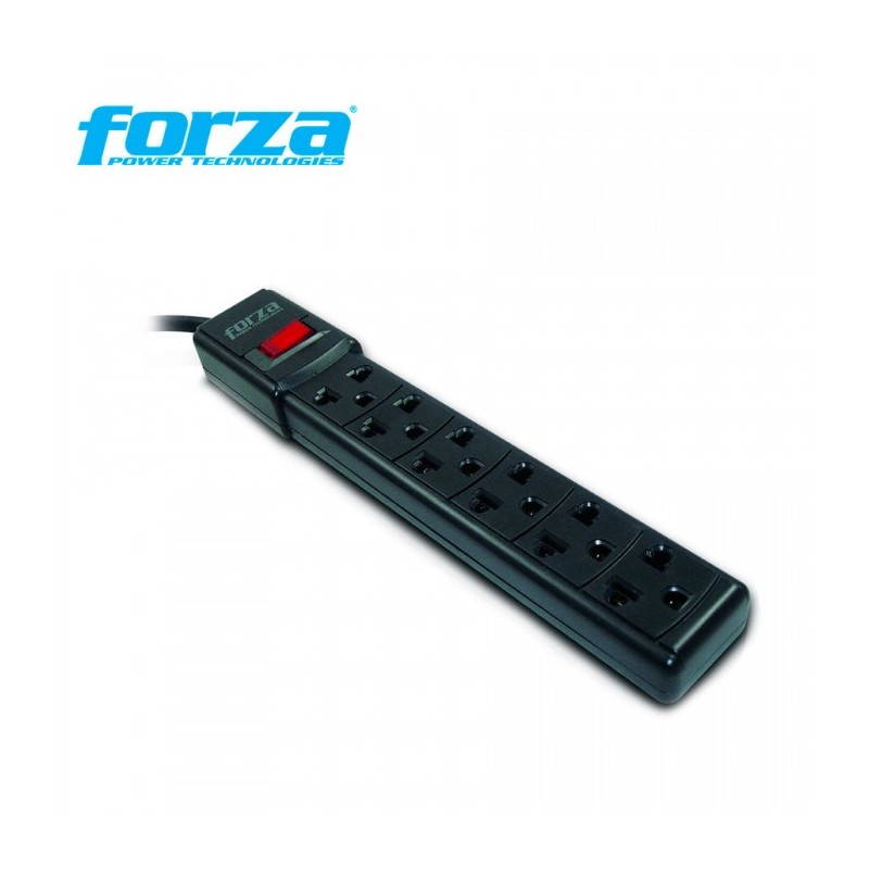 REGLETA DE 6 TOMAS 110/220VAC