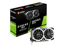 [MSI-GTX1650D6OC] Tarjeta de video MSI GTX1650 D6 Ventus XS OC 4Gb DDR6